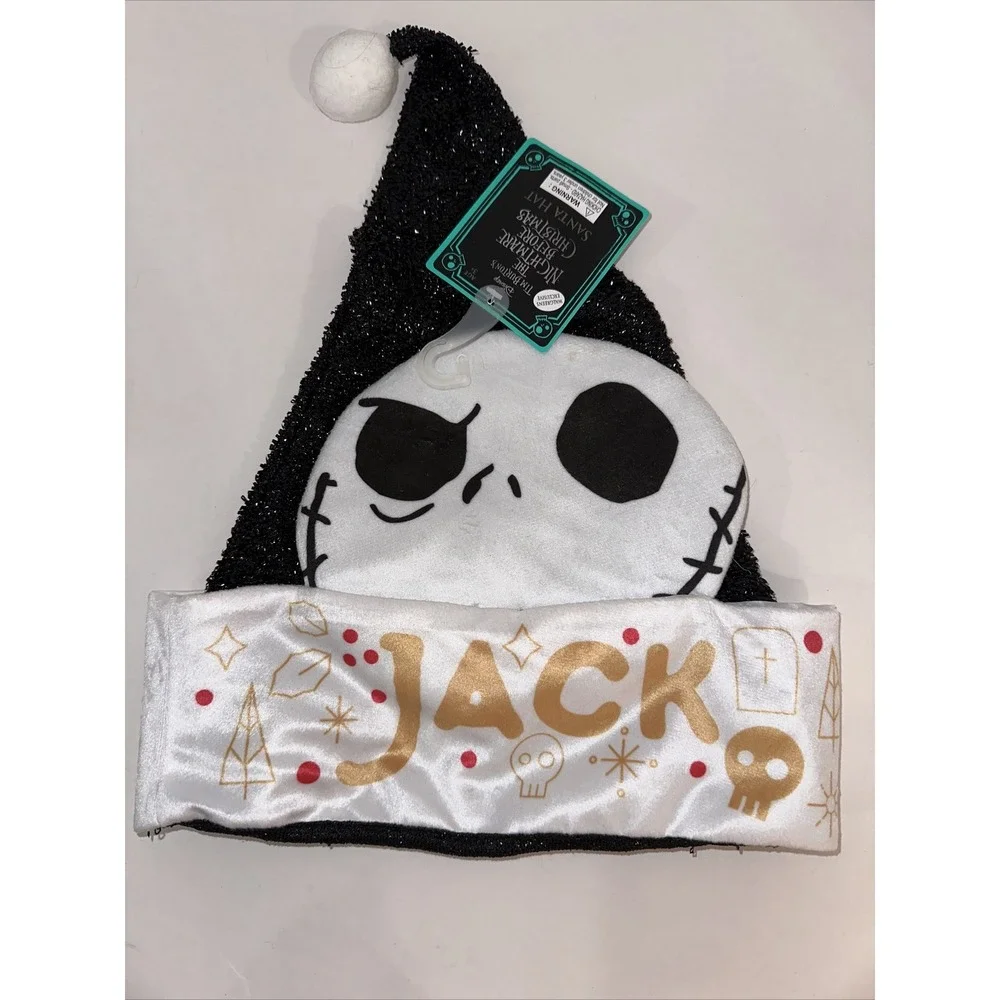 Disney Nightmare Before Christmas Jack Skellington Santa Hat Walgreens Exclusive